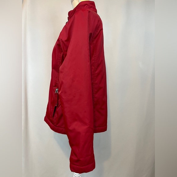 Old Navy Red Zipper Jacket with Lining Medium - Picture 6 of 10